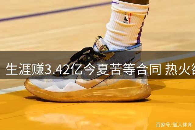 生涯赚3.42亿今夏苦等合同 热火欲底薪抄底14年老将配字母哥